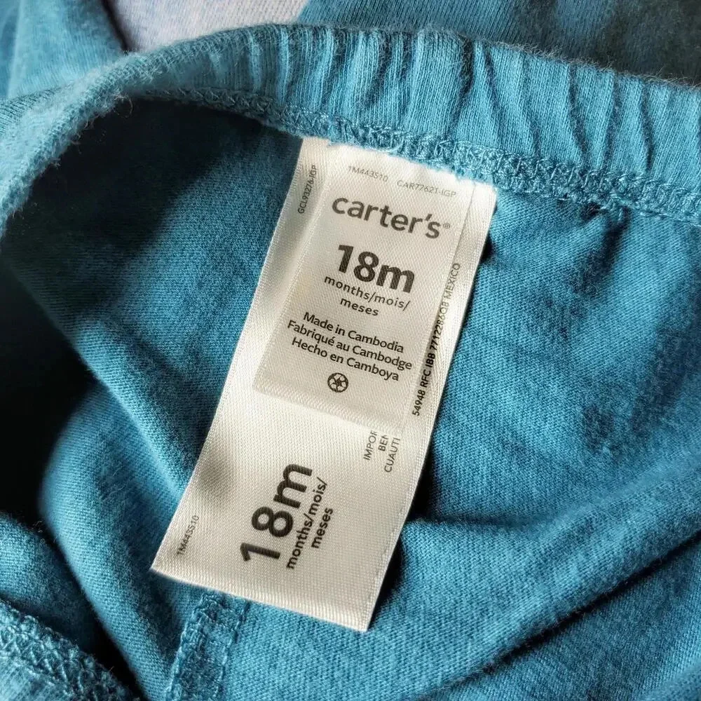 Calvin Klein Pastel Striped Sleeveless Toddler Girls Top with Teal Bow Leggings